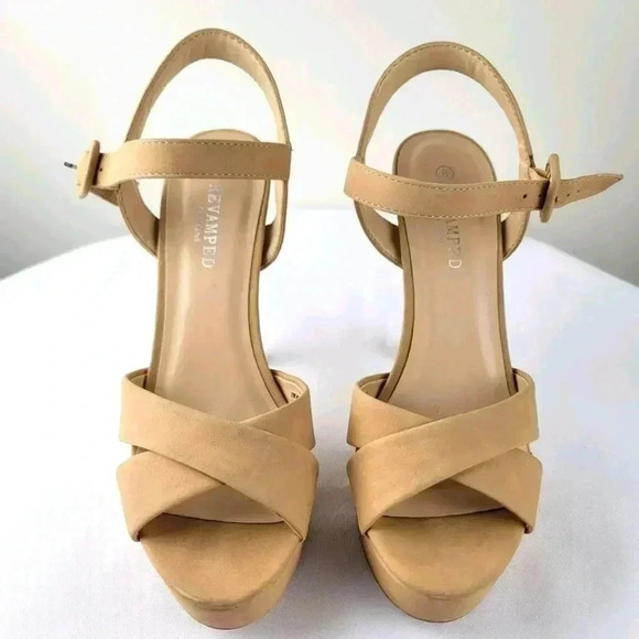 REVAMPED  PLATFORM HEELS - Picture 2 of 4